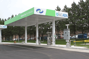 CNG station partial