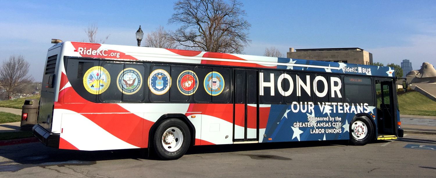 Honoring Veterans Bus