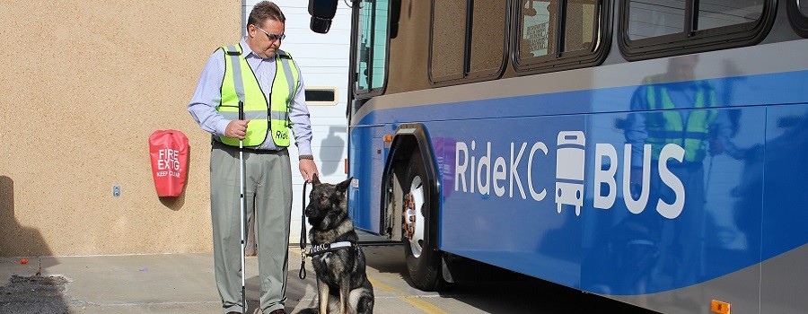 Guide dog gives KCATA chief executive freedom