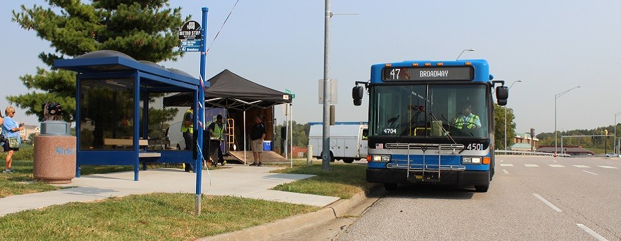 KCATA improves maligned bus stop