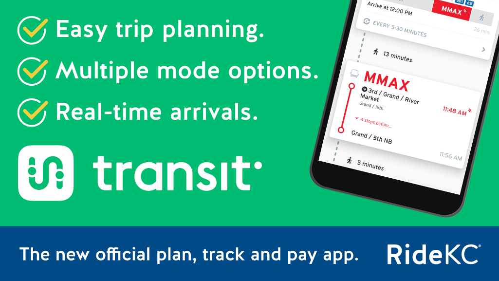 Transit app features