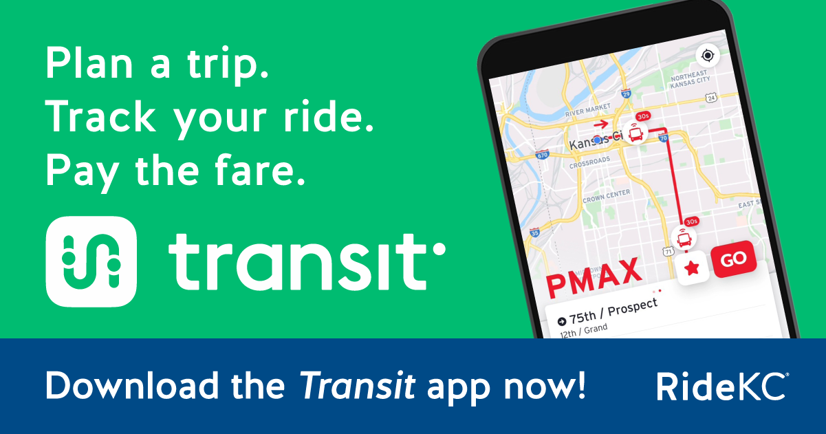 Transit app to plan a trip, track a ride, and pay a fare.