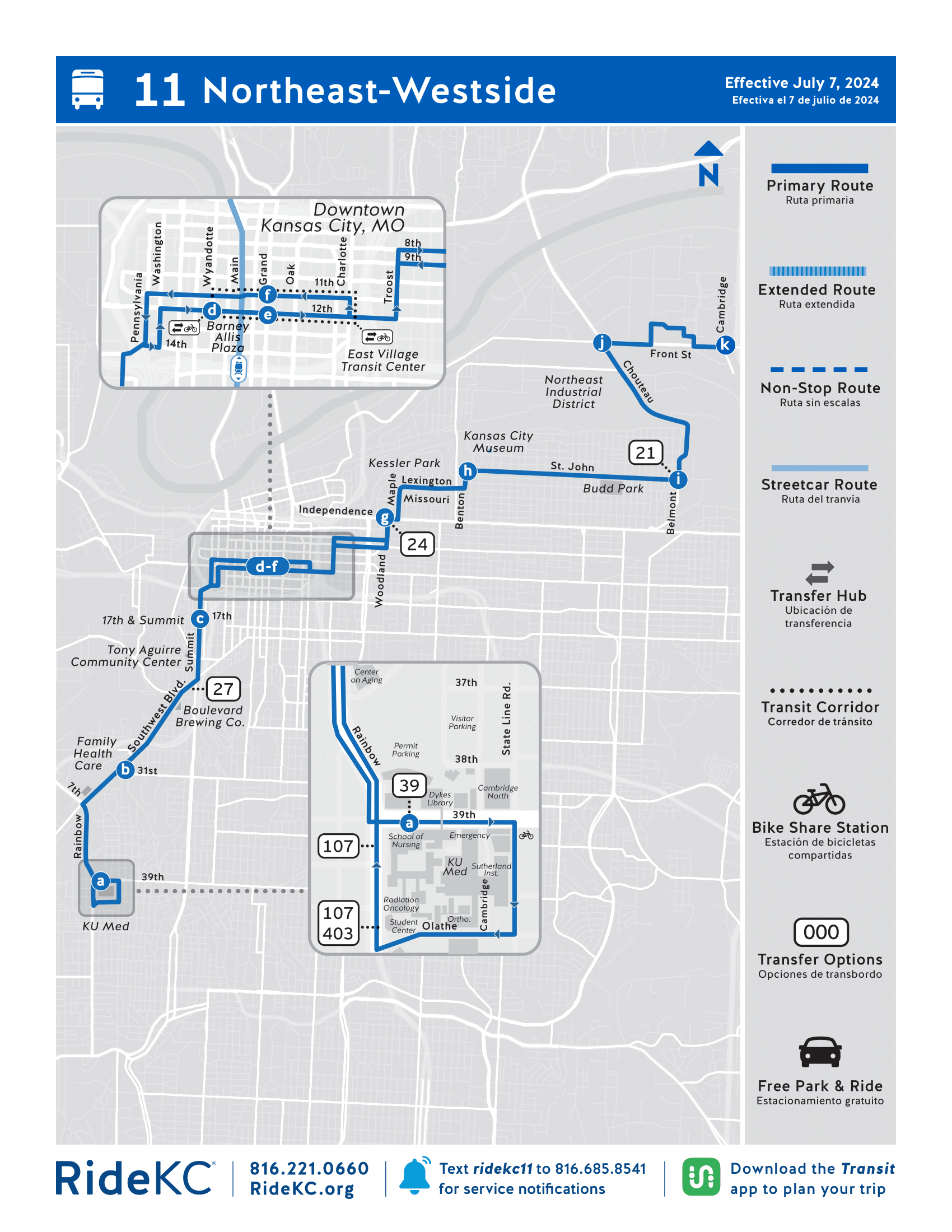 Routes RideKC