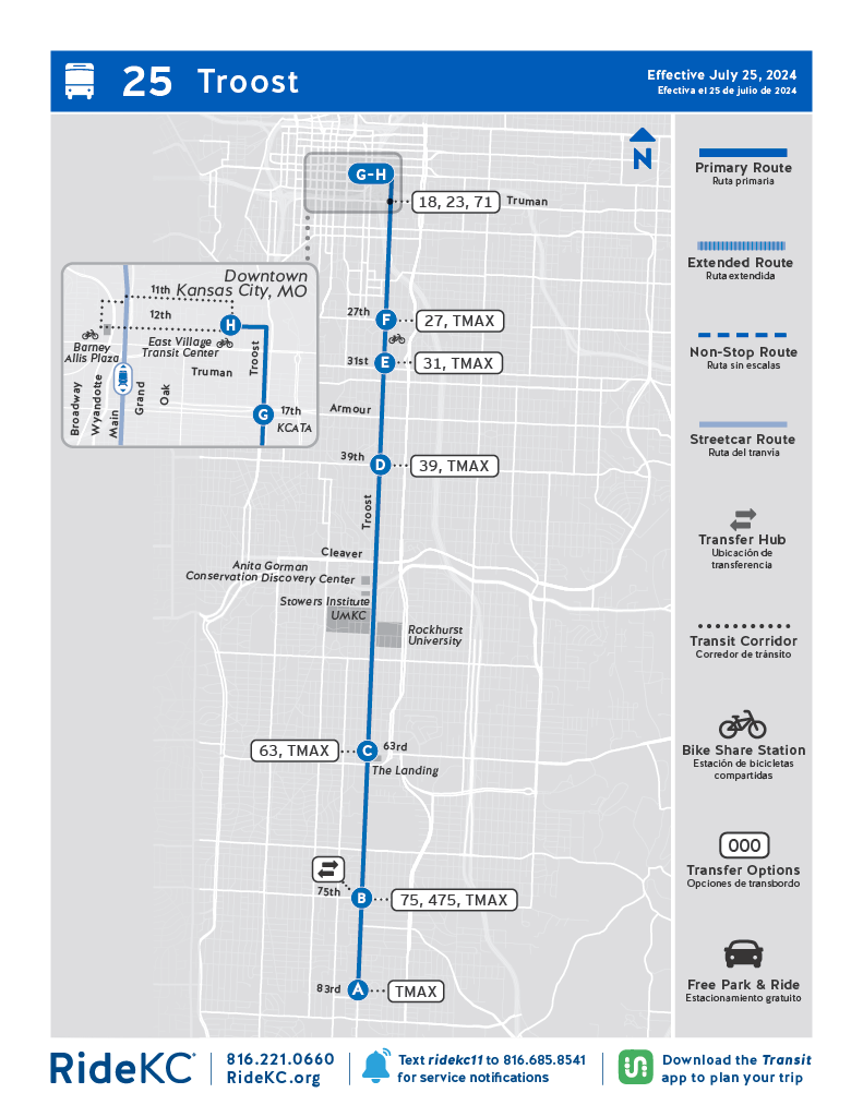 Routes RideKC