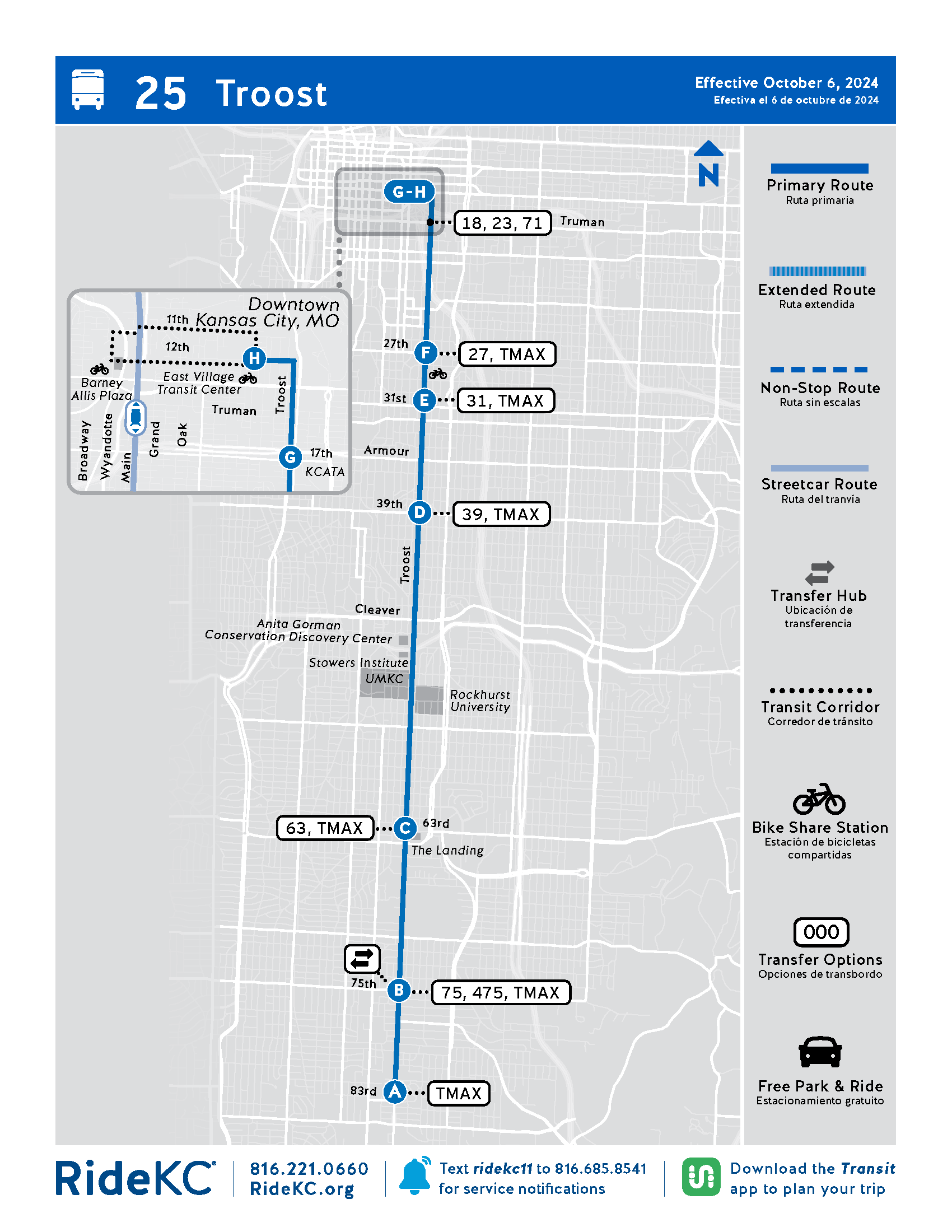 63 63rd Street | Routes | RideKC