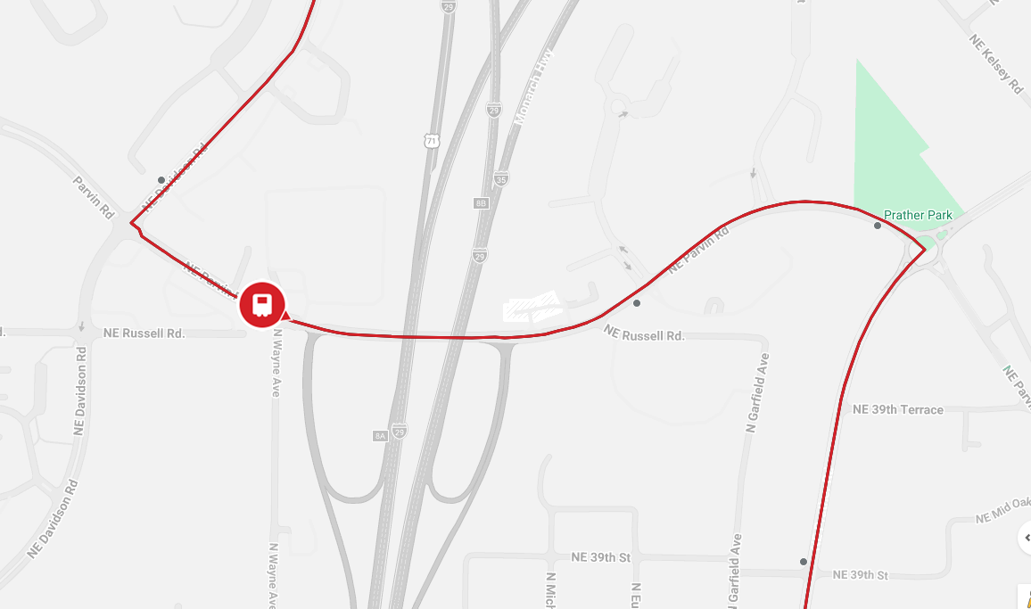 Realtime Bus Map Mockup