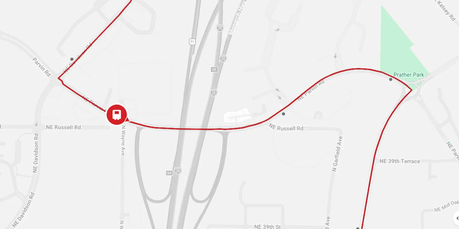 RideKC - 81st & Ward Parkway