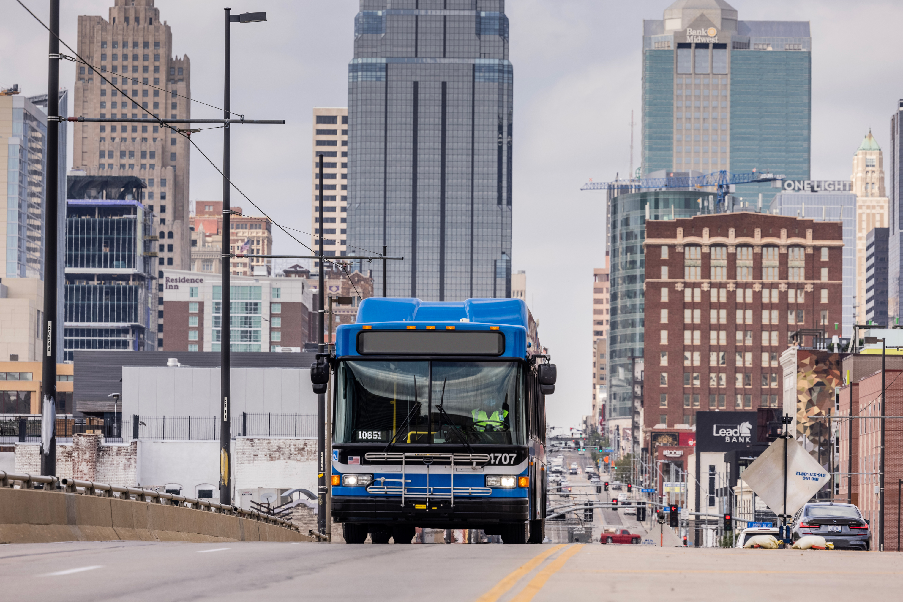 RIdeKC Bus in Action